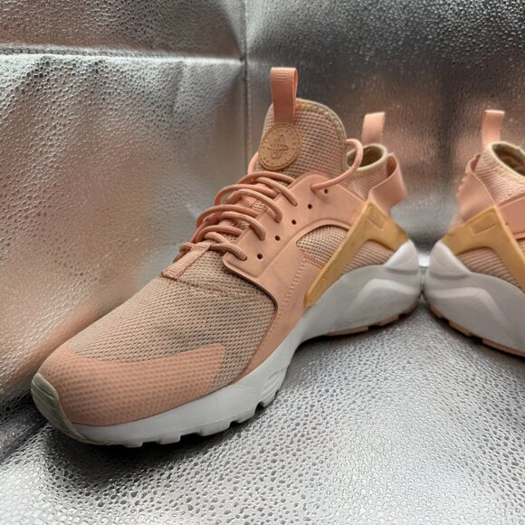 Size US 11.5 Nike Air Huarache Run Ultra Arctic Orange Mens Sneakers 833147-801 - Picture 6 of 12